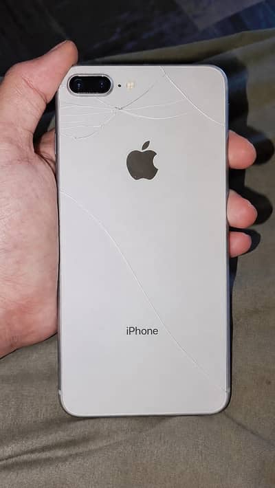 Iphone 8 plus 64gb back crack non pta ha