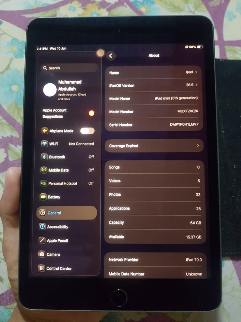 ipad mini 5 4