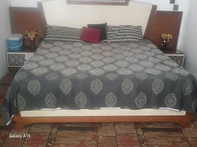 Bed Set With Sethi for sell