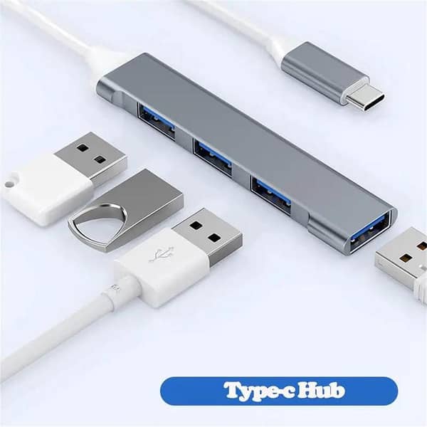 Type C 3.1 To USB HUB 4 PORT