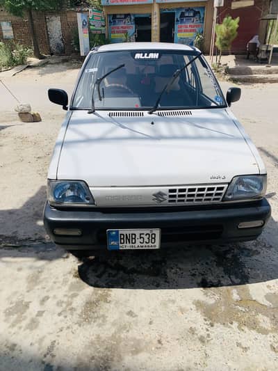 Suzuki Mehran VX 2012 Islamabad Number