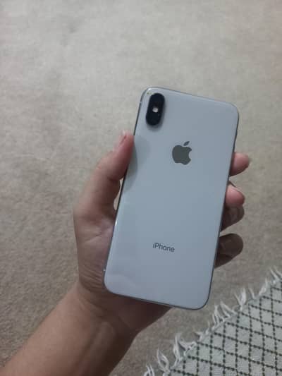 apple iPhone X I  good condition JV