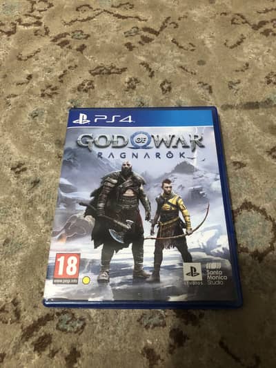 God of war ragnarok game for ps 4