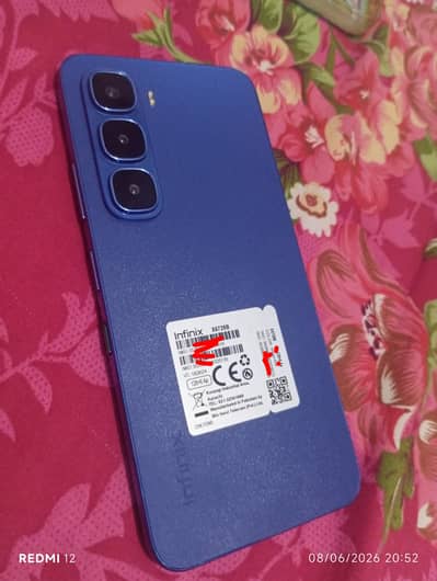 infinix Hot 60i just box open  10/10