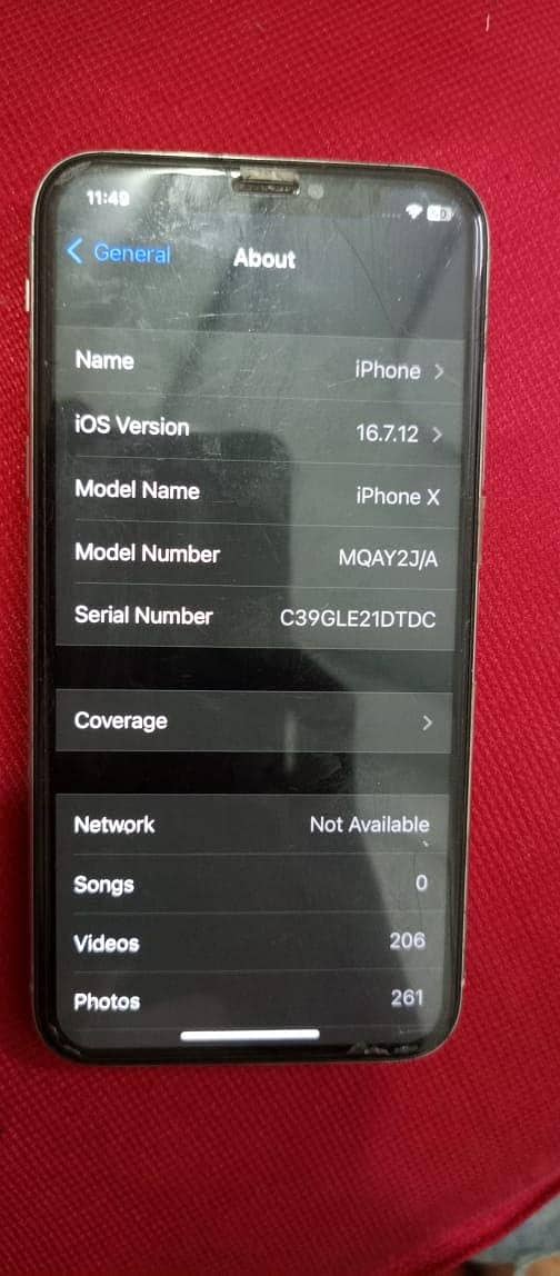 Apple iPhone X 4