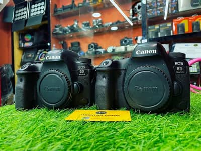 Canon 6D Mark II Bodies (Mint Condition - Scratchless Camera)