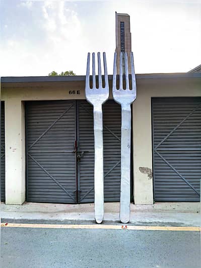 Hand made Forks for Sale (price per piece]skari-1, Sadder Lhr  Cantt;