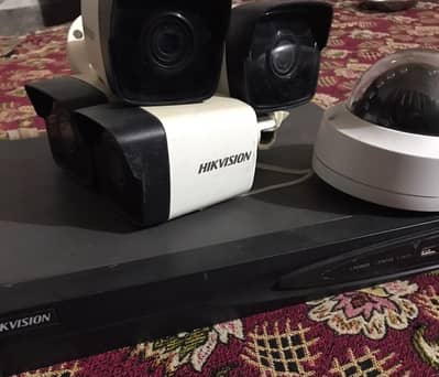 4 camera and nvr device