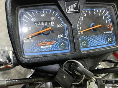 Honda CG 125 2025 Model self start New Condition
