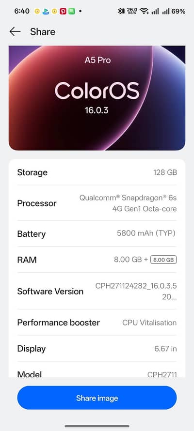 OPPO A5