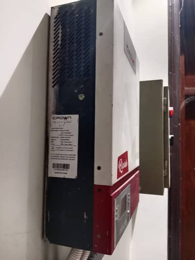 5KW Crown Inverter in good condition is for sale