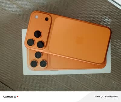 Iphone 17 pro max JV only 2 weeks use Cosmic orange