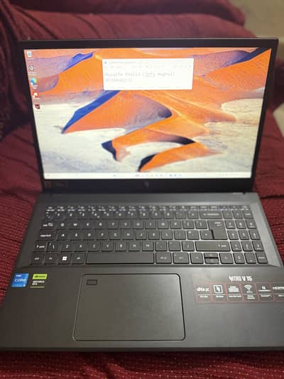 Acer nitro v15 13th gen gaming laptop