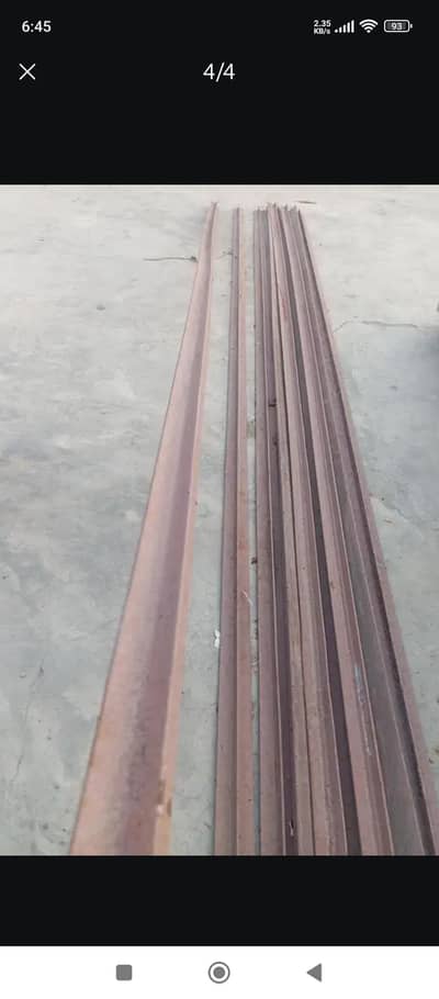 T R iron lengths 10 ft