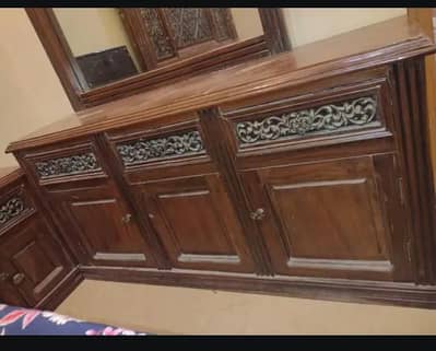 Lightly Used Furniture Set — Sheesham Chiniot Wood | For Sale
