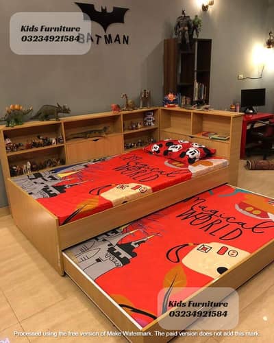 Bunk bed | Kid wooden bunker | Baby bed | Double bed | Triple bunk be