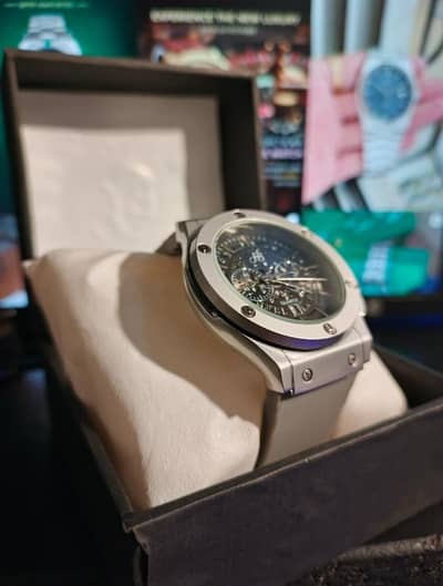 Hublot classic strap watch
