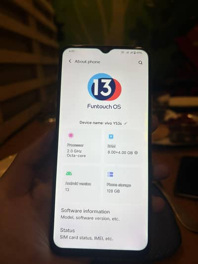 Vivo Y53s