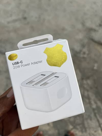 iPhone original charger and data cable