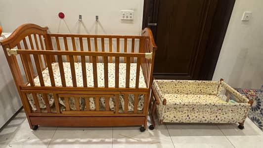 Kids cot | Wooden cot | kids crib | baby cot | kids bed | cot swing