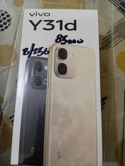 Vivo Y31d 8/256 Brand New Box Packed