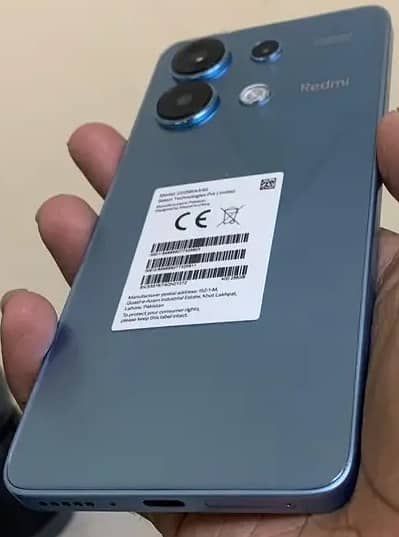 Redmi Note 13 (8GB / 256GB) – Mint Condition – Full Box & Original Acc