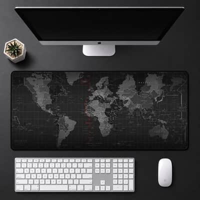 XL WORLD MAP Desk Mat for Sale