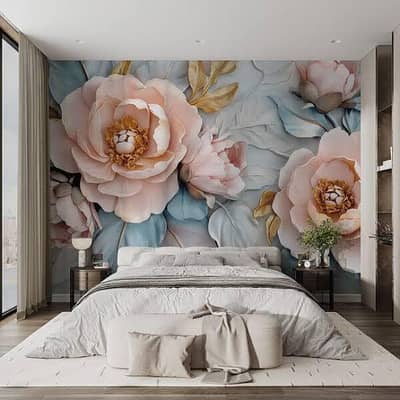 3D Wallpaper | Mural Wall | Canvas Sheet | Customised Wallpaper | Fle