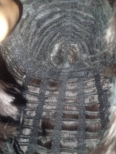 Real hair hair wig