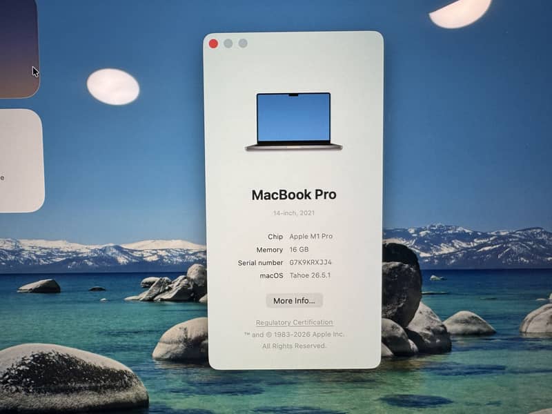 Macbook M1 Pro 3