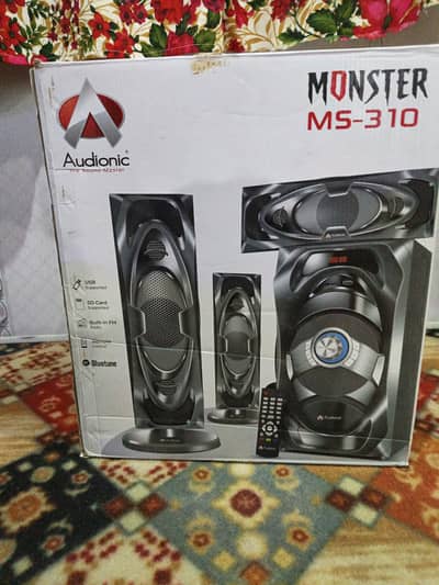 its audionic boofer speaker 3in 1