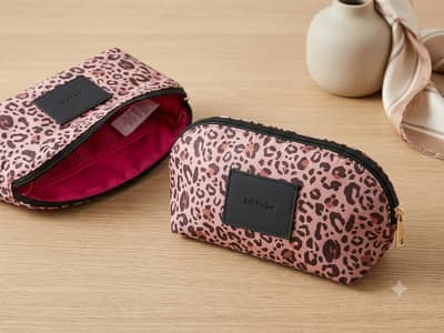 Premium Cosmetic & Makeup Organizer Bag – Elegant Travel Beauty Case
