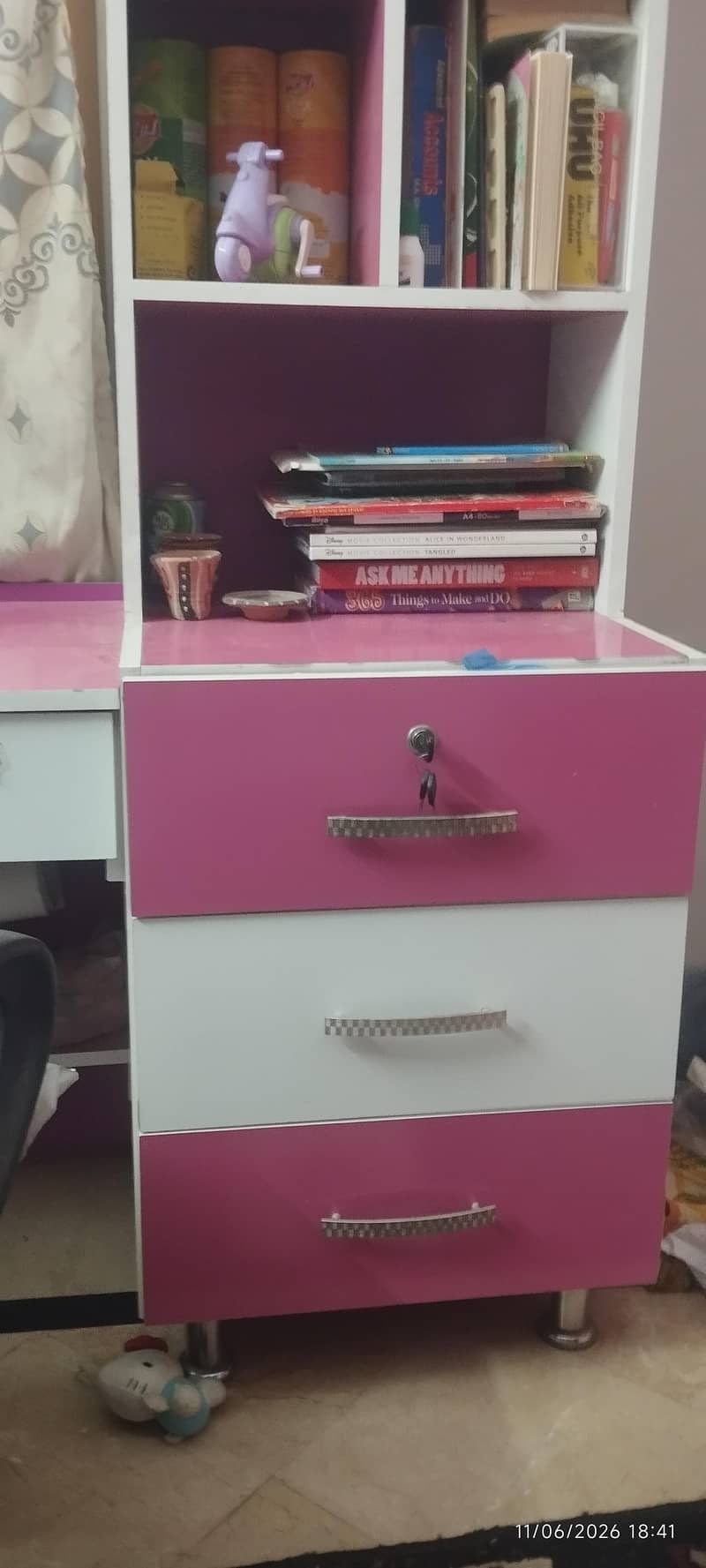 Bunker bed+study table+chair 12