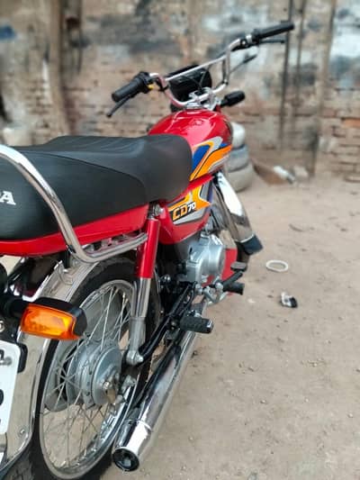 Honda cd 70 2025 model 2nd owner Hai
