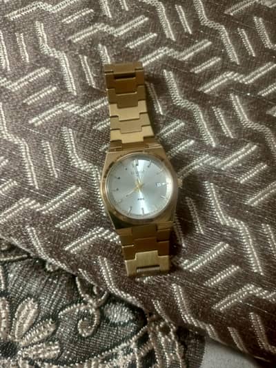 used for 1 week tissot 1853 prx swiss made quartz watch