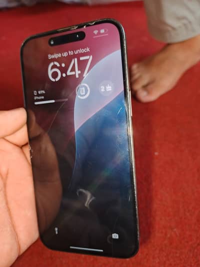 Iphone 14 pro max  128 gb deep purple jv