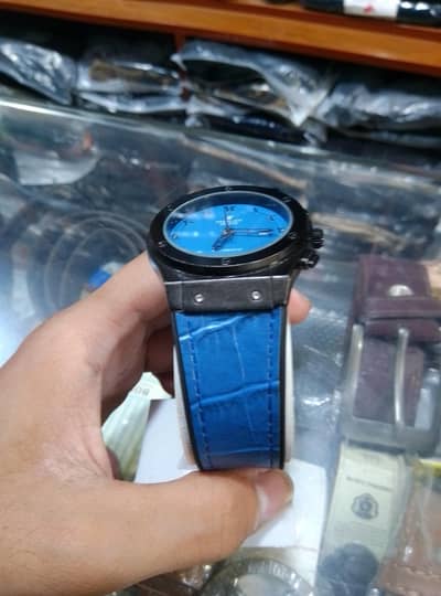 High Quality Men's Blue Watch