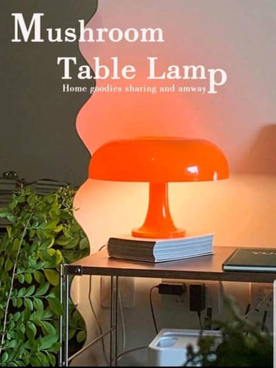 LED Mushroom Decorative Table Lamp Modern