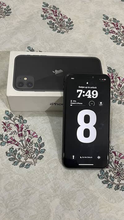 Apple iPhone 11 PTA 64gb 81BH with original box