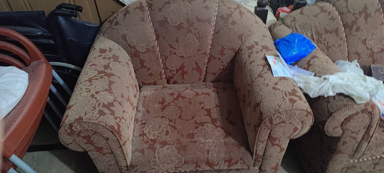 Sofa set & Dewan 7 set 4