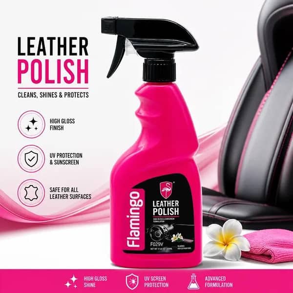Flamingo Leather Polish For Leather Products