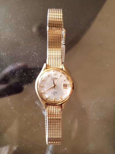 wintage Seiko automatic 17-jewels Hi-beat