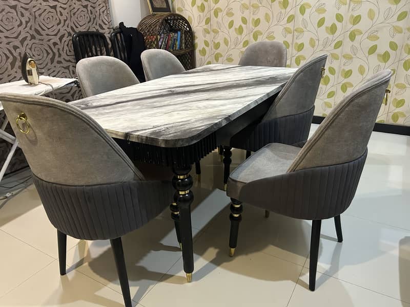 Dining table with chairs 1