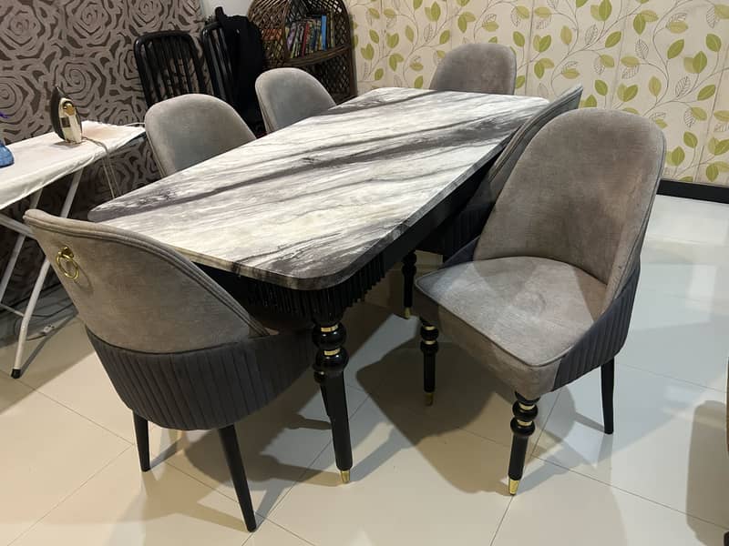 Dining table with chairs 2