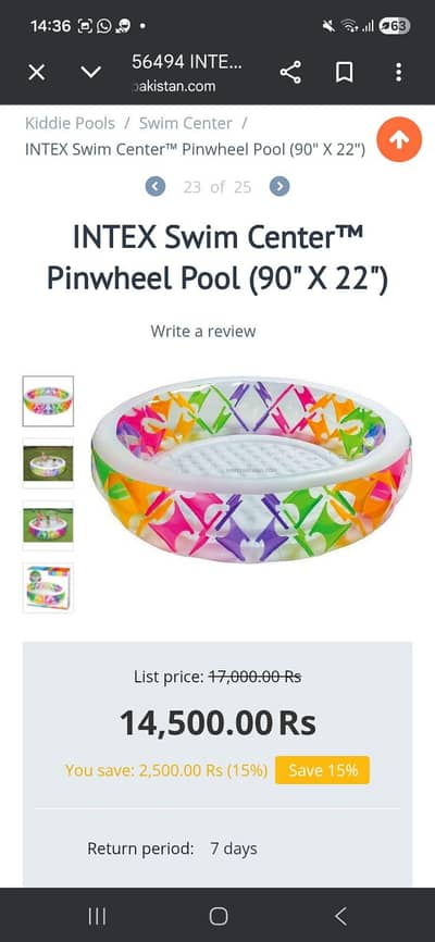 swimming pool