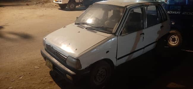 Suzuki Mehran VX 1994 tax paid 2021 slightly negotiable.