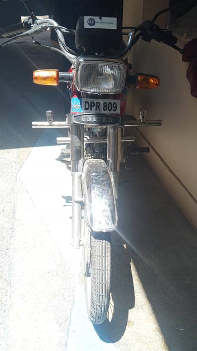 I want to my united motorcycle good condition no work required