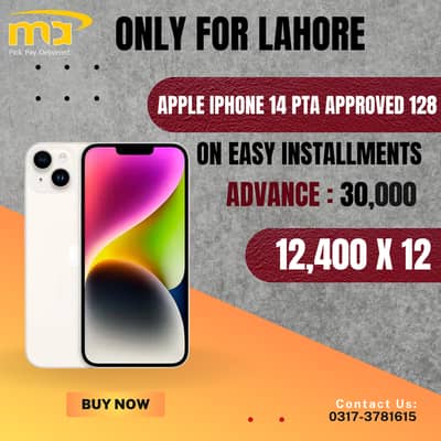 Apple iPhone 14 Pta Approved On Installments