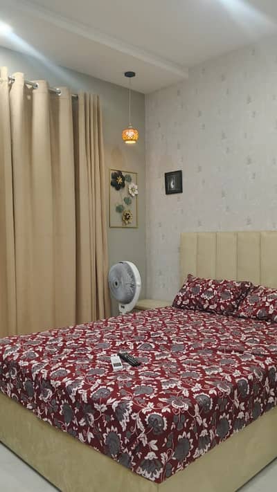 Daily Basis One Bed Luxury Furnished Apartment Available For Rent In Bahria Town Lahore