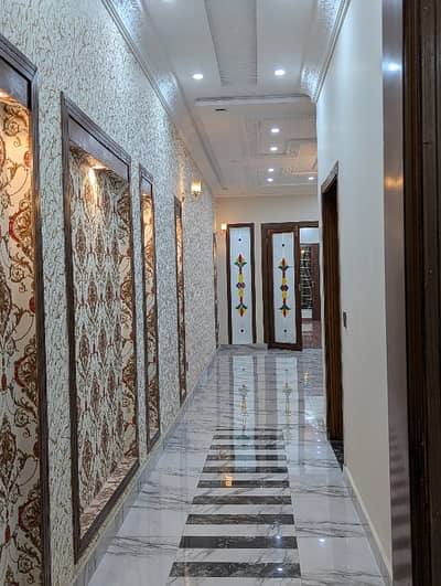 10 Marla Brand New Luxury Spanish Style Double Storey Double Unit House Available For Sale In Architect Society Near UCP University Surrounding Johar Town Lahore.